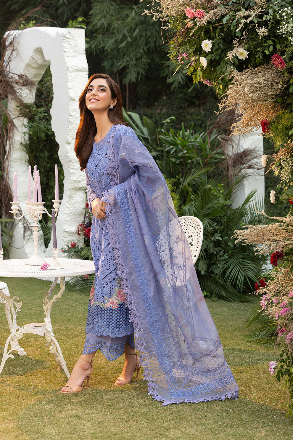 Sobia Nazir Luxury Lawn - 10B Ayla's Atelier